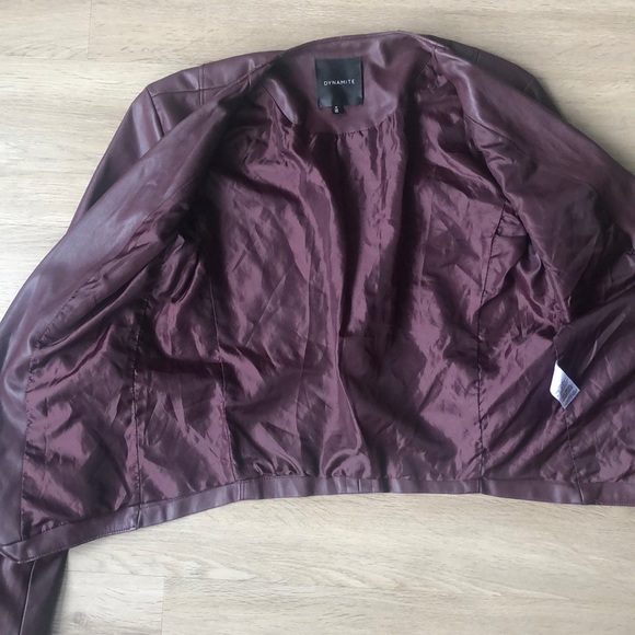 Dynamite Pleather Jacket - Picture 3 of 3